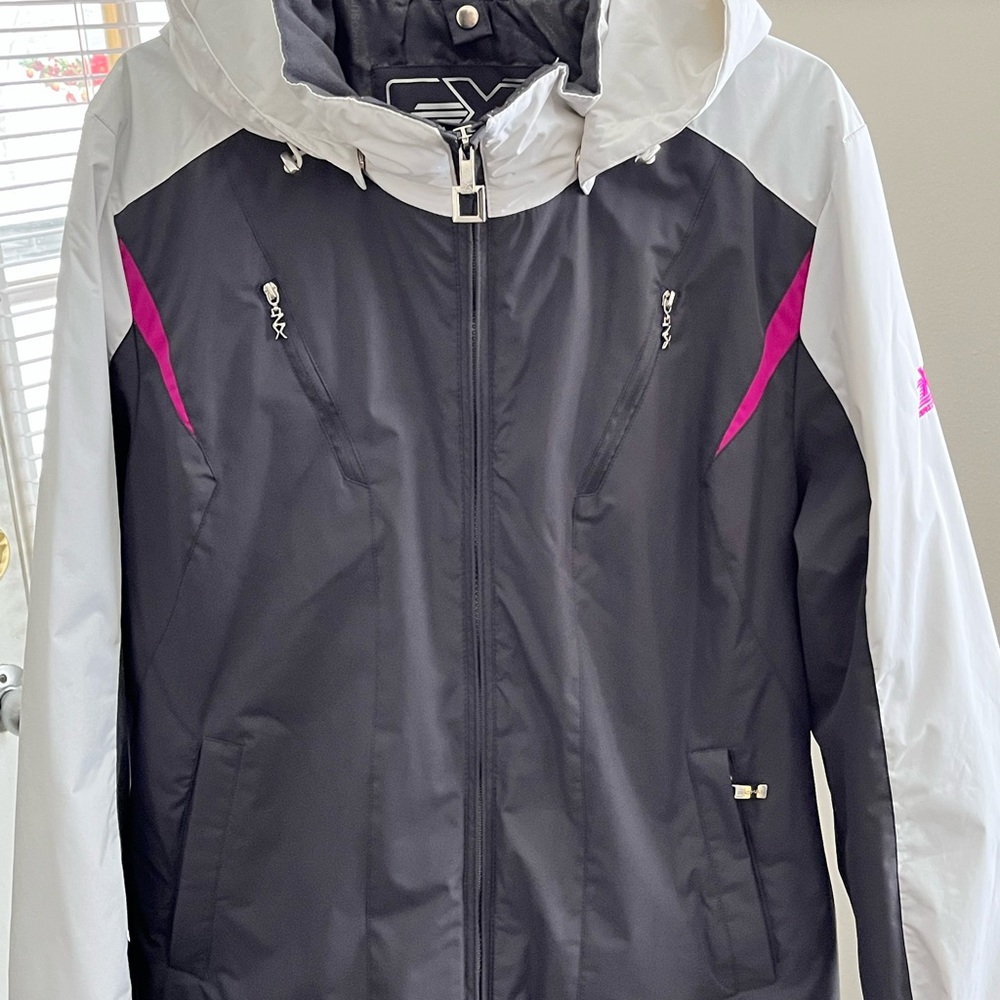 ZEROXPOSUR NWOT AUTHENTIC WOMEN’S WEATHER SYSTEM DETACHABLE HOOD JACKET - Picture 15 of 17